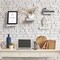 Sorbus 4 Pack 9" Floating Shelves, Wall Shelves for Bedroom, Kitchen, Living Room, Bathroom Shelves Over The Toilet